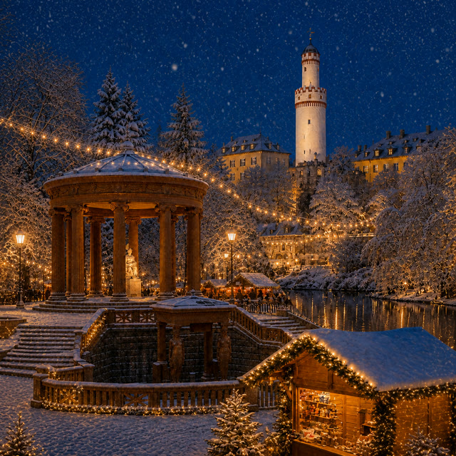 Romantischer Weihnachtsmarkt am Schloss Bad Homburg 2026